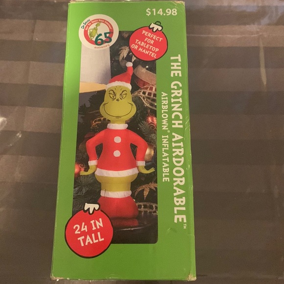 Holiday The Grinch Airdorable Inflatable Poshmark